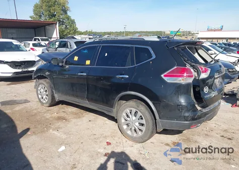 2016 Nissan Rogue S из США, поврежденный, VIN JN8AT2MT8GW004045